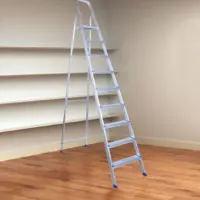 9 Steps household aluminium ladder