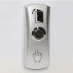 stainless steel exit button