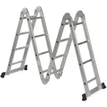 heavy duty 4by3 aluminium folding ladder 12ft