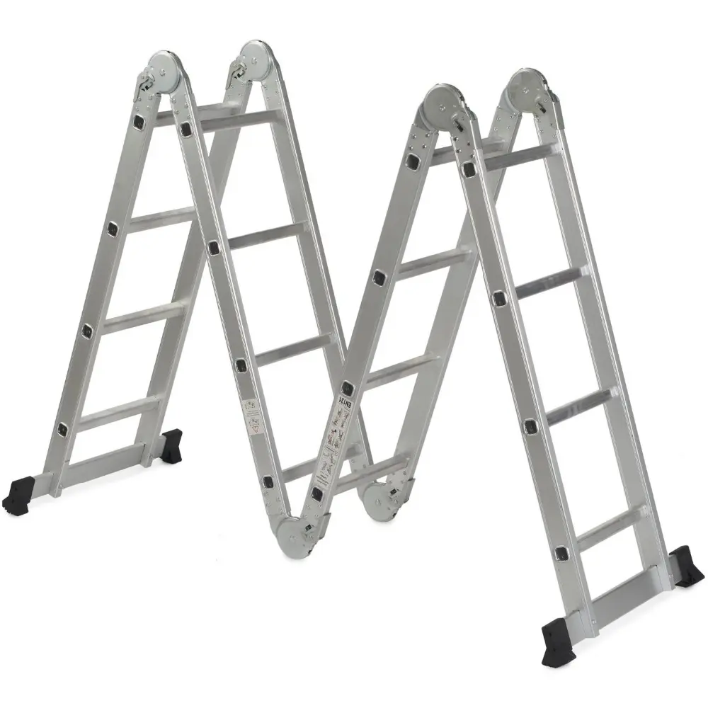 heavy duty 4by3 aluminium folding ladder 12ft