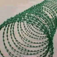 Green razor wire 450mm