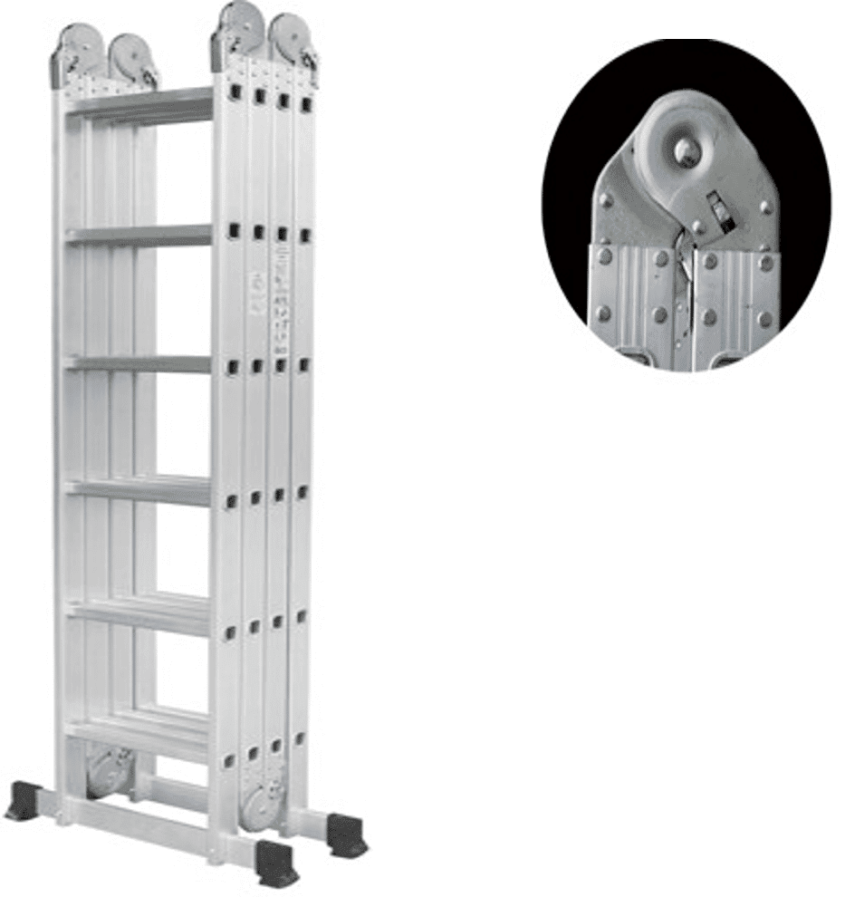 4by6 Aluminium Folding Ladder 24ft 3 4by6 aluminium folding ladder 24ft