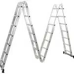4by7 aluminum foldable ladder secu depo