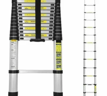 3.8M Aluminium Telescopic Ladder