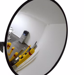 Convex Mirror 80cm safety security surveillance (Black)