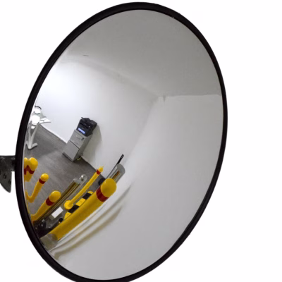 Convex Mirror 80cm safety security surveillance (Black)