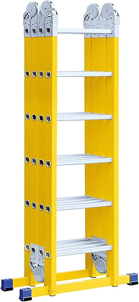 Multipurpose Fiberglass Ladders 4by7 28fts
