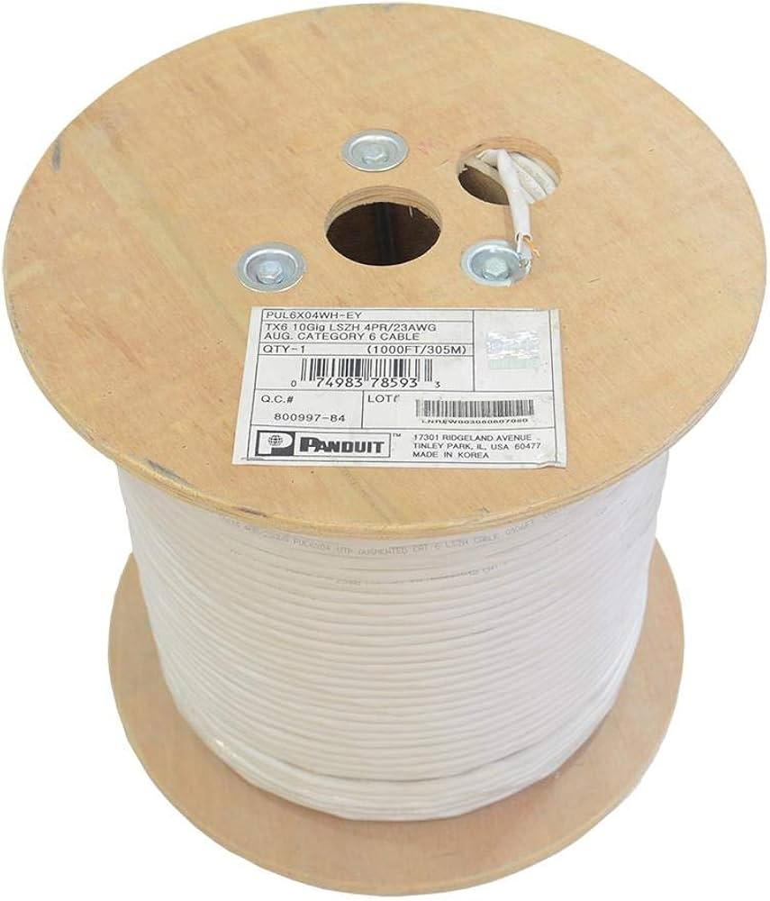 Panduit TX6A™ Category 6A U/UTP Copper Cable