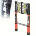 2.3M Single Telescopic Aluminium Ladder (6 step)