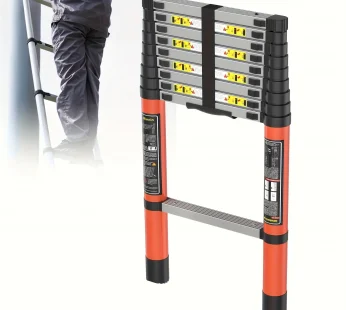 2.3M Single Telescopic Aluminium Ladder (6 step)