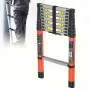 2.3M Single Telescopic Aluminium Ladder (6 step)