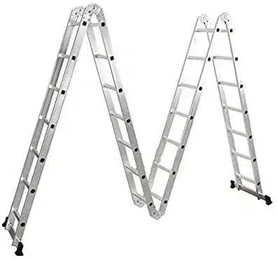4by7 Aluminium Folding Ladder 28ft