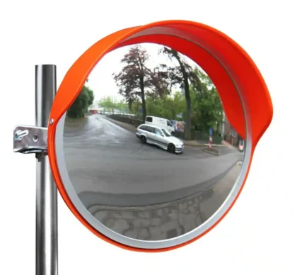 Safety parking convex mirror