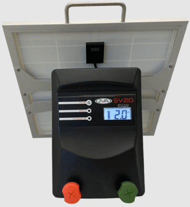 JVA SV20 Solar Electric Fence Energizer