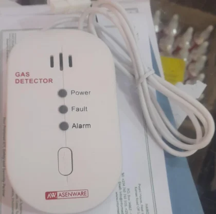 Asenware LPG Gas Leak Detector With shut off Valve
