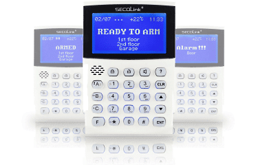 Secolink Graphic LCD keypads KM24A and KM24G