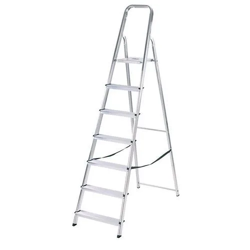 7 step household aluminium ladder