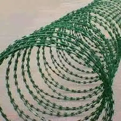 Green Razor Wire